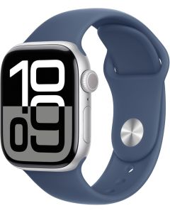 Apple Watch Series 10 42mm Silver Aluminium - Sport Band S/M - Denim - EUROPA
