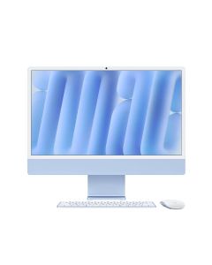 Apple  PC All In One -  24 pollici con display Retina 4.5K: chip M4 16GB/512GB - Blu - MWV33T/A 