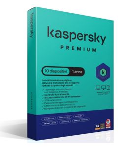 KASPERSKY PREMIUM 10DEV 1Y SUPERSLIM BOX - KL1047T5KFS-SSB