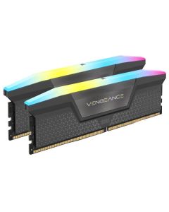 CORSAIR MODULI DI MEMORIA - RAM VENGEANCE RGB DDR5 32GB 6000MT/s C30 - CMH32GX5M2B6000Z30K