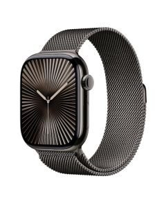 APPLE  Watch Series 10 GPS + Cellular, Cassa 42 mm in titanio color oro - MC7R4QL/A 