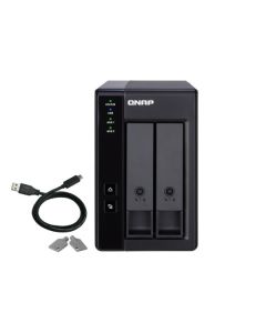 QNAP NAS Server Archivio collegato diretto USB Type-C a 2 bay con RAID hardw - TR-002 - 