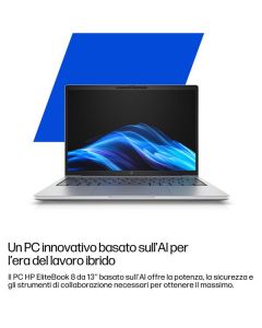 HP Notebook EliteBook 8 G1i 16 inch  AI 16GB/512GB Grigio - AD2Y8ET 