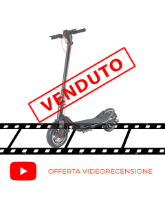 WindGoo T10 monopattino elettrico pieghevole da 250W - Black - APERTO PER VIDEORECENSIONE