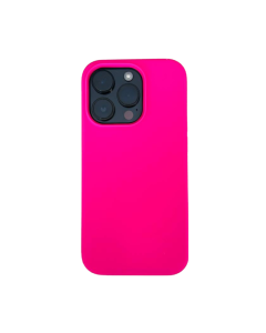 Silikonski ovitek za iPhone 14 Pro - Roza Fluo
