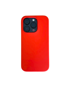 Silikonski ovitek za iPhone 14 Pro - Rdeča